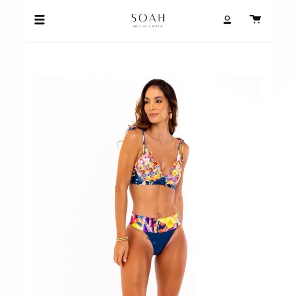 SOAH (Soul of a Hippie) SWIMSUIT NWT SIZE LARGE - Picture 1 of 2